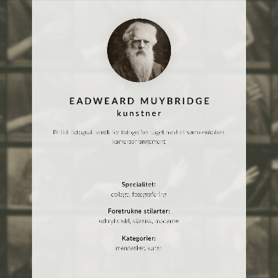 Poster Dierlijke voortbeweging, plaat 535 (1887) van Eadweard Muybridge