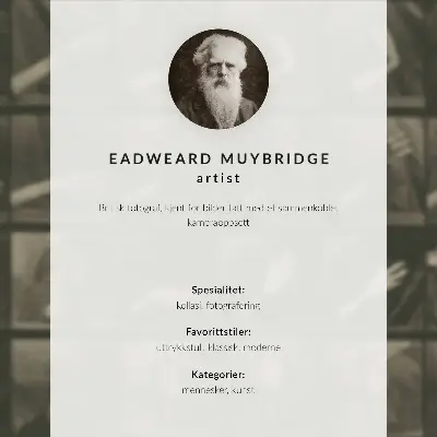 Moderne decoratieve poster een stier in de mars naar Eadweard Muybridge uit 1887