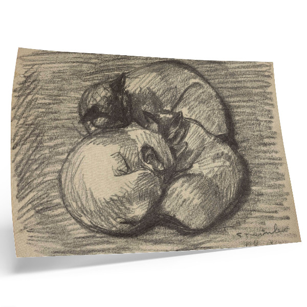 Poster Katten; Tsching, Batzar en Blanc-Blanc, hoge-resolutieprint van Théophile Alexandre Steinlen