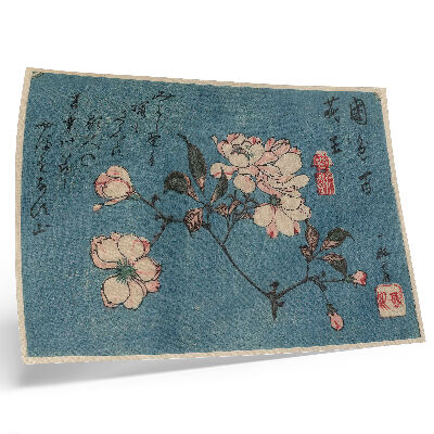 Stijlvolle wandposter Houtsnede (nishiki-e); inkt en kleur op papier door Utagawa Hiroshige