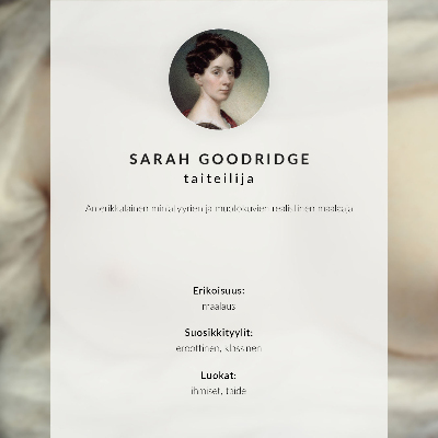 Poster De borsten van een vrouw ontbloot: schoonheid onthuld (1828) door Sarah Goodridge