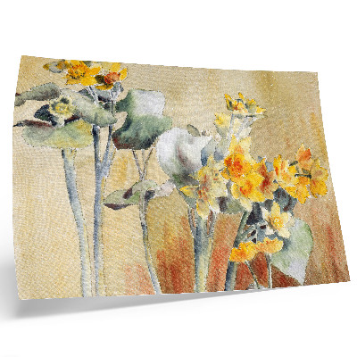 Moderne decoratieve poster Oranjebloesems (1915) van Hannah Borger Overbeck