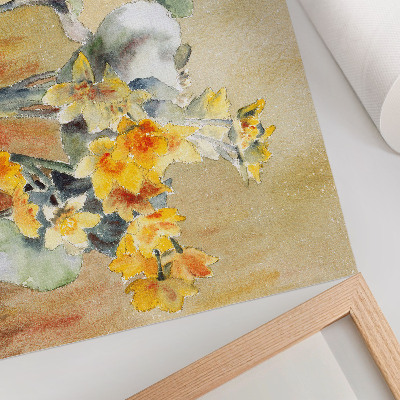 Moderne decoratieve poster Oranjebloesems (1915) van Hannah Borger Overbeck