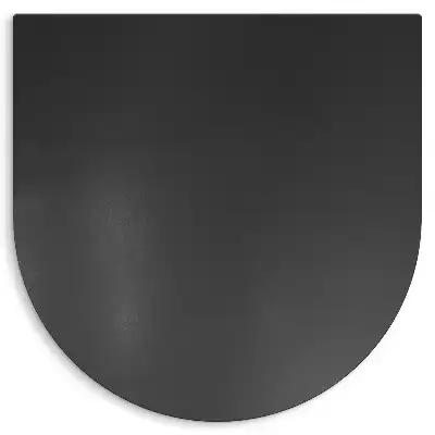 Plaat onder de barbecue halve ovaal 100x100 cm