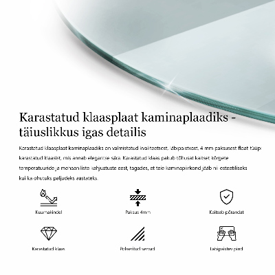 Kachel vloerplaat transparant