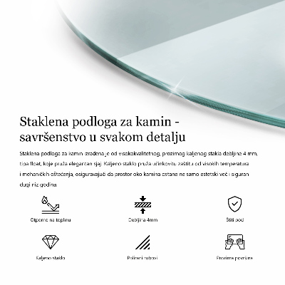 Kachel vloerplaat transparant