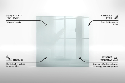 Onderplaat kachel zeshoekige hexagonal transparante