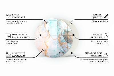 Onderplaat kachel ronde Abstracte achtergrondtextuur