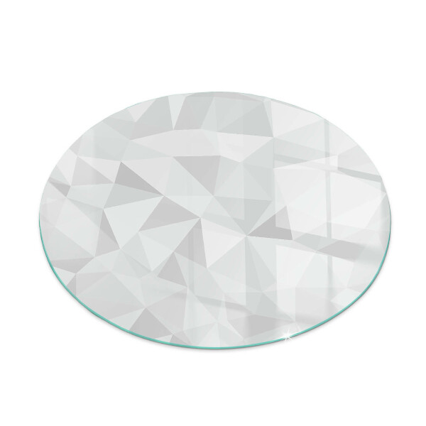 Vloerplaat voor kachel ronde Abstract geometrisch patroon