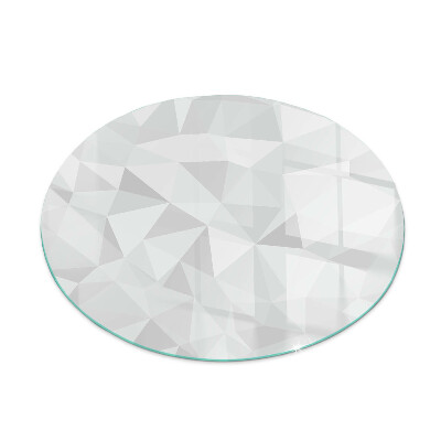 Vloerplaat voor kachel ronde Abstract geometrisch patroon