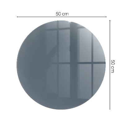 Onderplaat kachel ronde Kleur Donkerblauw