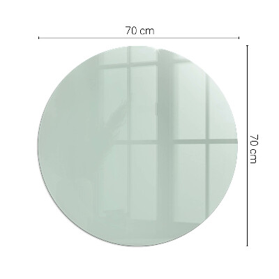 Onderplaat kachel ronde Kleur Lichtgroen