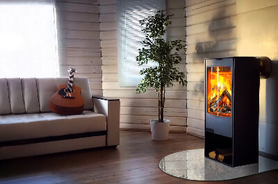 Kachel vloerplaat semi-ovale Elegant plantenpatroon