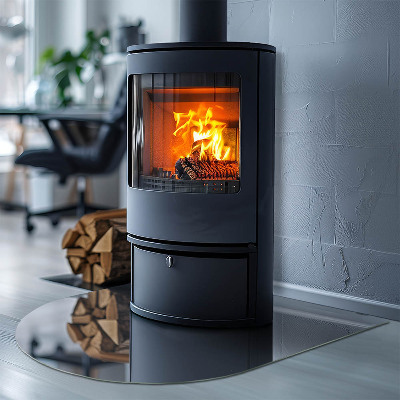 Kachel vloerplaat semi-ovale Kleur Donkerblauw