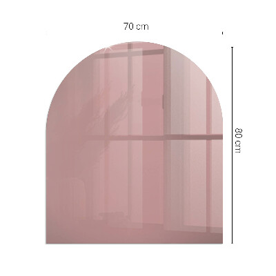 Kachel vloerplaat semi-ovale Kleur Roze
