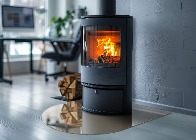 Kachel vloerplaat semi-ovale Kleur beige