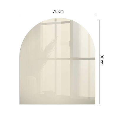 Kachel vloerplaat semi-ovale Kleur beige