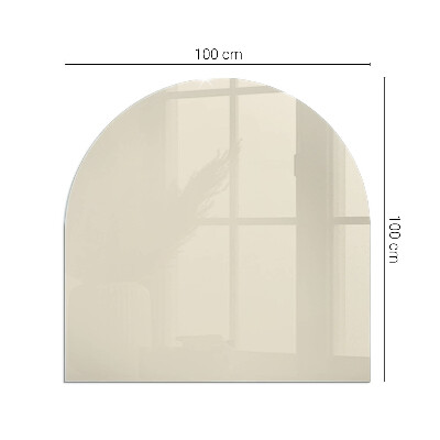 Kachel vloerplaat semi-ovale Kleur beige