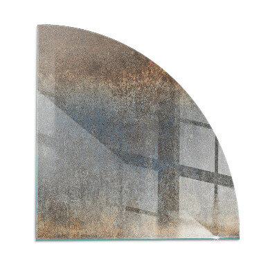 Plaat onder houtkachel kwart Abstract textuurpatroon