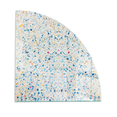 Plaat onder houtkachel kwart Abstract textuurpatroon