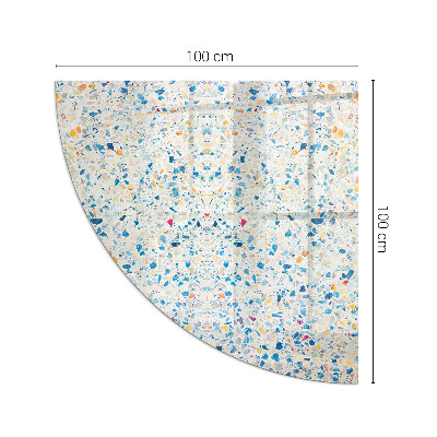 Plaat onder houtkachel kwart Abstract textuurpatroon