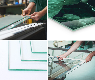 Plaat onder houtkachel kwart Abstract marmerpatroon