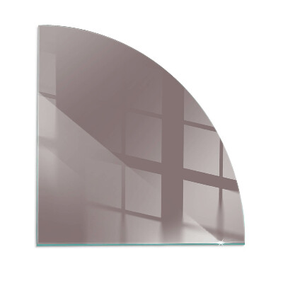 Plaat voor onder houtkachel kwart Kleur beige