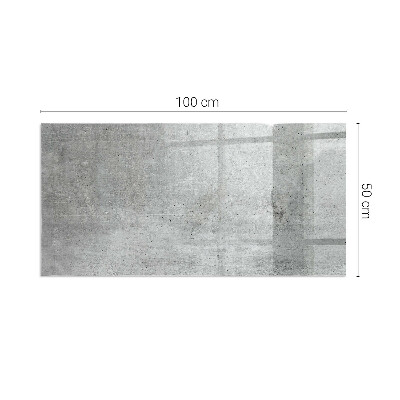 Vloerplaat voor houtkachel rechthoekig Ruwe betontextuur