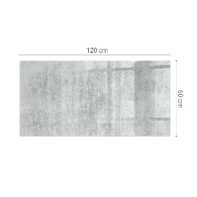 Vloerplaat voor houtkachel rechthoekig Ruwe betontextuur