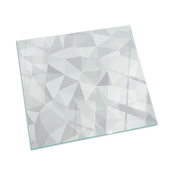 Vloerplaat voor houtkachel rechthoekig Abstract geometrisch patroon