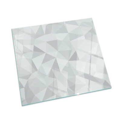 Vloerplaat voor houtkachel rechthoekig Abstract geometrisch patroon