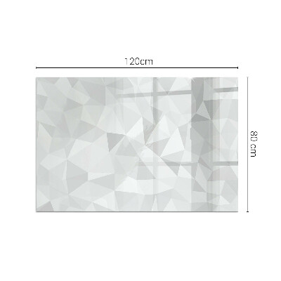Vloerplaat voor houtkachel rechthoekig Abstract geometrisch patroon