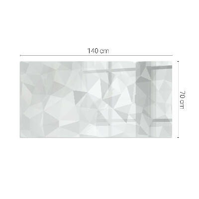 Vloerplaat voor houtkachel rechthoekig Abstract geometrisch patroon