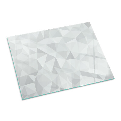 Vloerplaat voor houtkachel rechthoekig Abstract geometrisch patroon