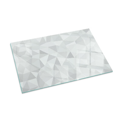 Vloerplaat voor houtkachel rechthoekig Abstract geometrisch patroon