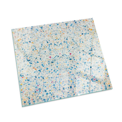 Vloerplaat voor houtkachel rechthoekig Abstract textuurpatroon