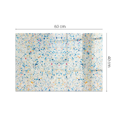 Vloerplaat voor houtkachel rechthoekig Abstract textuurpatroon