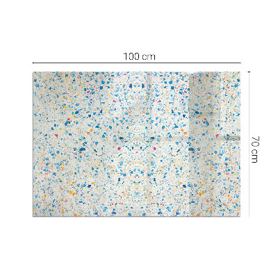 Vloerplaat voor houtkachel rechthoekig Abstract textuurpatroon