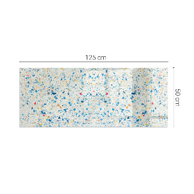 Vloerplaat voor houtkachel rechthoekig Abstract textuurpatroon