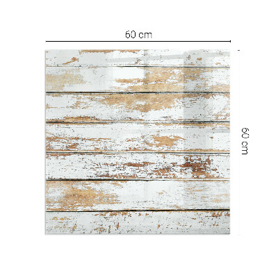 Kachel vloerplaat rechthoekige Beschadigd houten bord