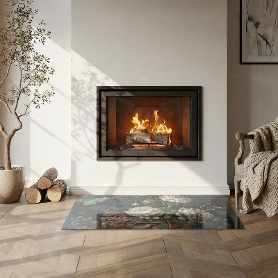 Kachel vloerplaat rechthoekige Bloemenpatroon met vlinders