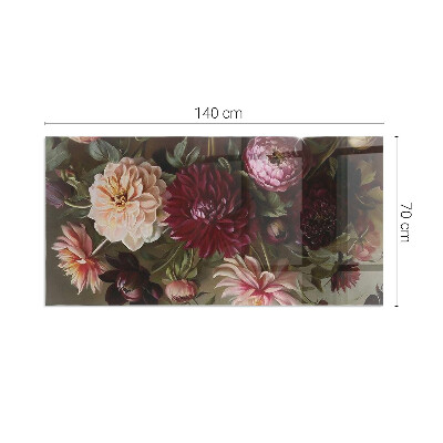 Kachel vloerplaat rechthoekige Bloemenboeket in detail