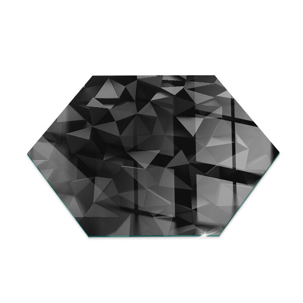 Vloerplaat openhaard hexagonal Geometrie in drie dimensies