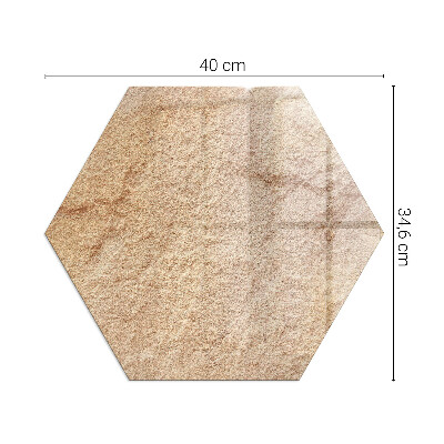 Kachel vloerplaat hexagonal De aard van de stenen structuur