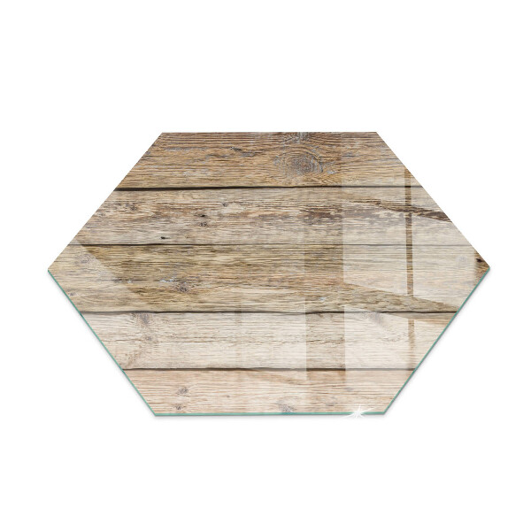 Kachel vloerplaat hexagonal Planken in natuurlijke stijl