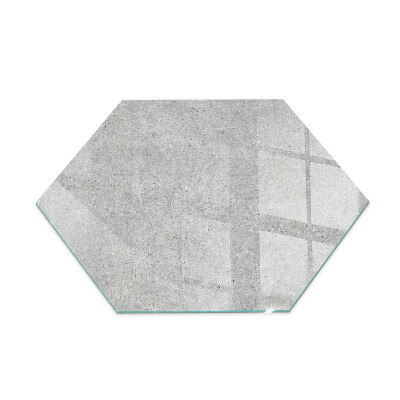 Kachel vloerplaat hexagonal Betonnen textuur in een ruwe stijl