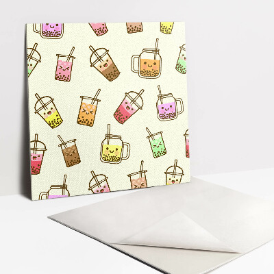 Vinyl tegels Kleurrijke cocktail