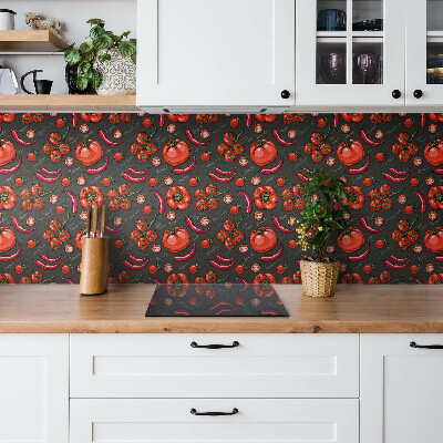 Vinyl tegels Paprika en tomaat