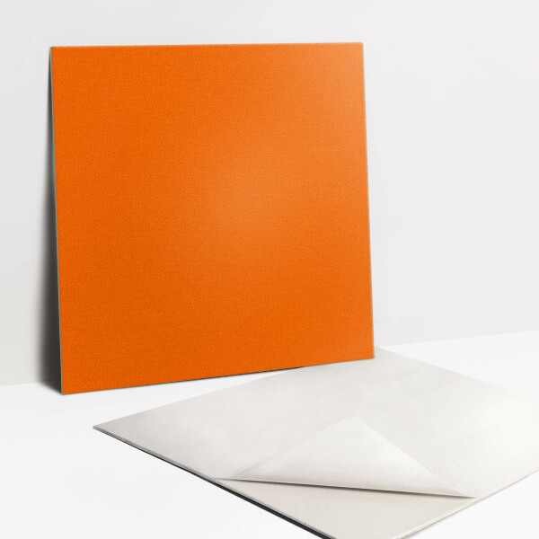 Vinyl tegels zelfklevend Oranje kleur