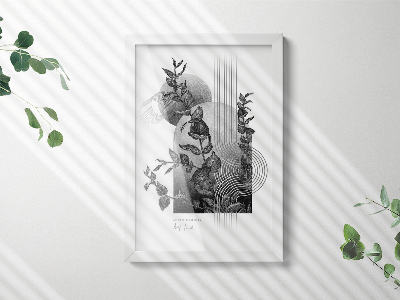 Wit elegante schilderijlijst 20x30 cm